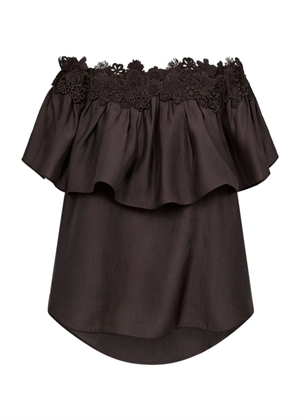Molly offshoulder bluse Mulch Copenhagen Muse 